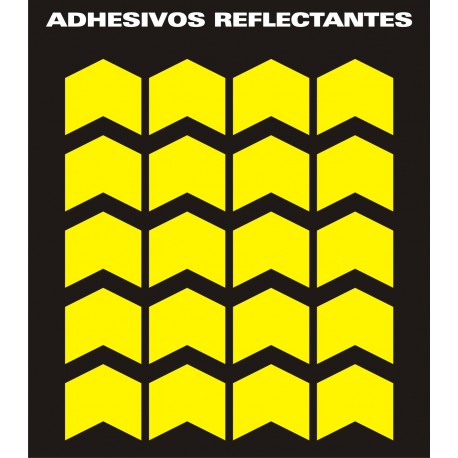 FLECHAS ADHESIVAS REFLECTANTES NIVEL RA2 - VINILO REFLECTANTE